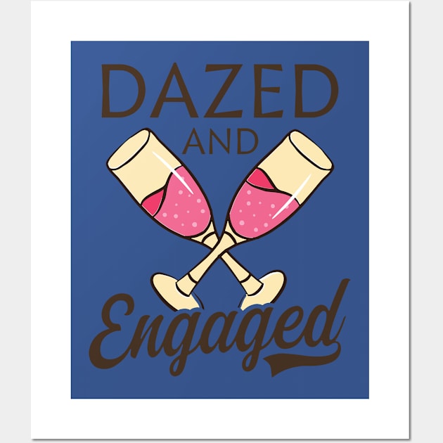 Dazed and Engaged 2 Wall Art by amnelei